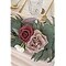 6ft Artificial Eucalyptus Garland with Flowers – Faux Greenery Vine for Wedding Table Decor, Centerpieces, Bridal Shower, Party Decorations in Dusty Rose & Mauve (Dusty Rose Mauve)